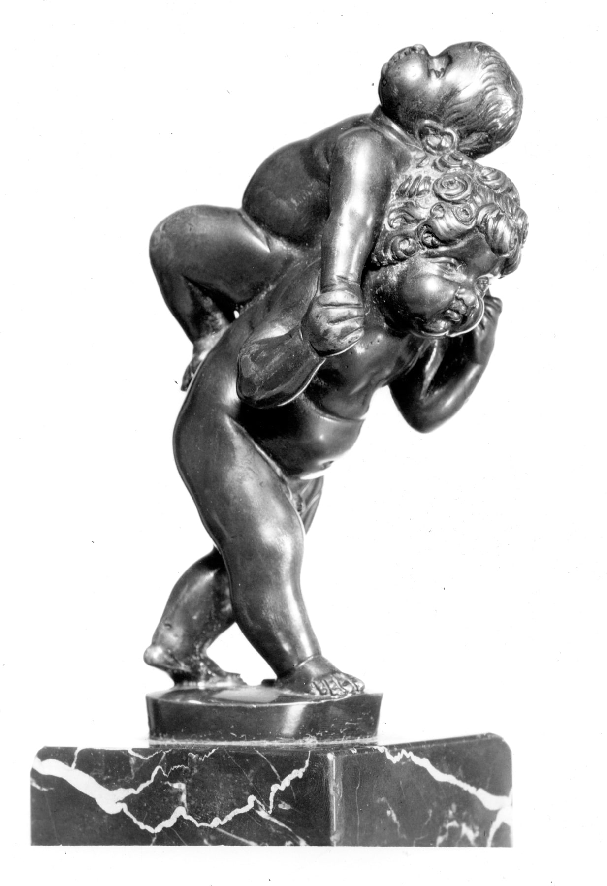 ""Putti"" Playing Piggy Back