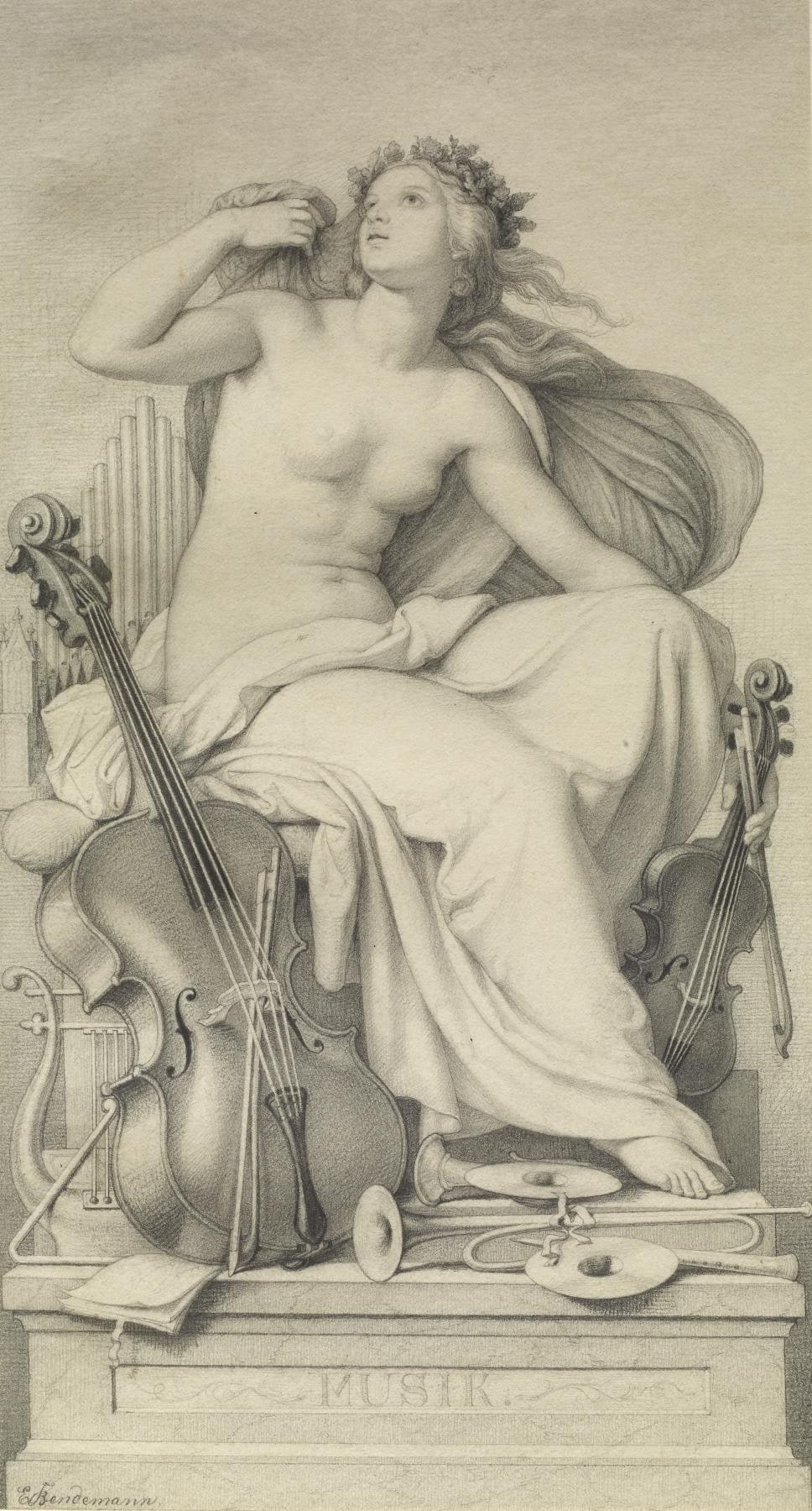 Allegorical Figure of Music
