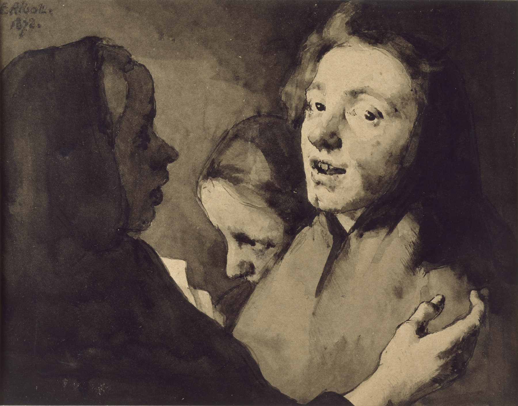 Conversation Piece: Three Heads