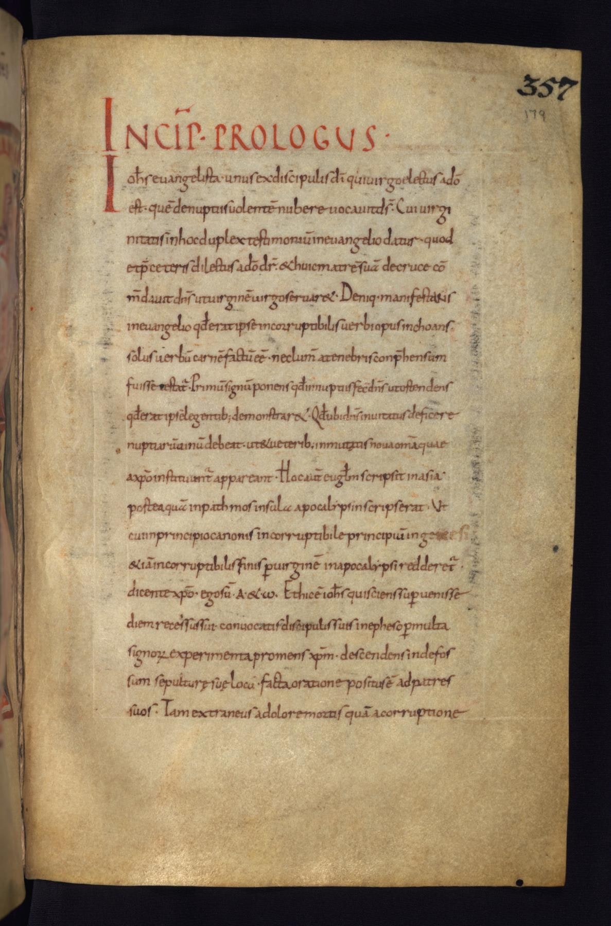 Leaf from Freising Gospels