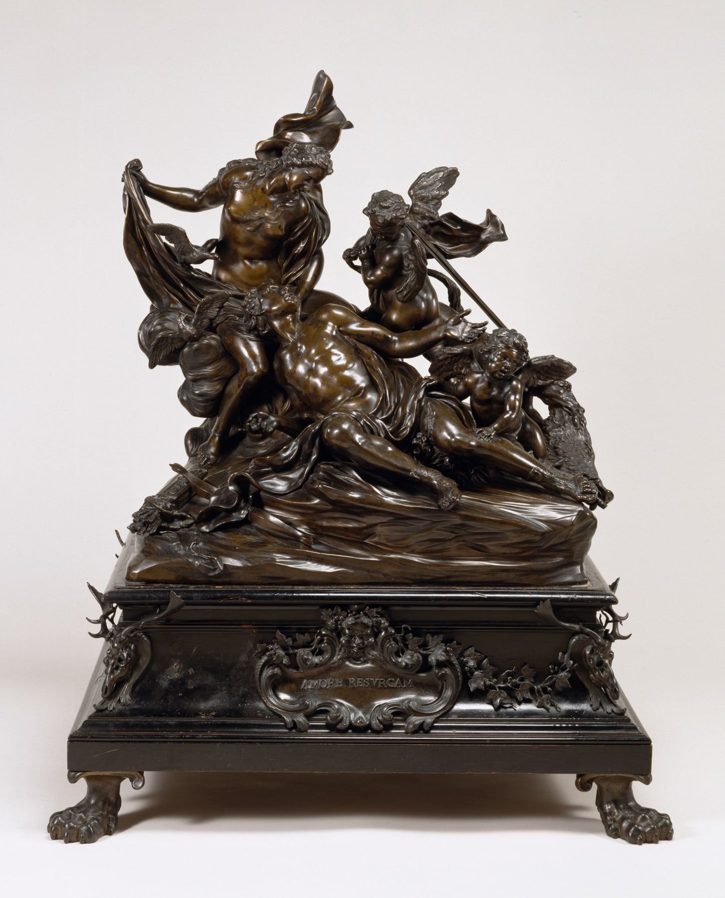 Adonis Mourned by Venus and Cupids