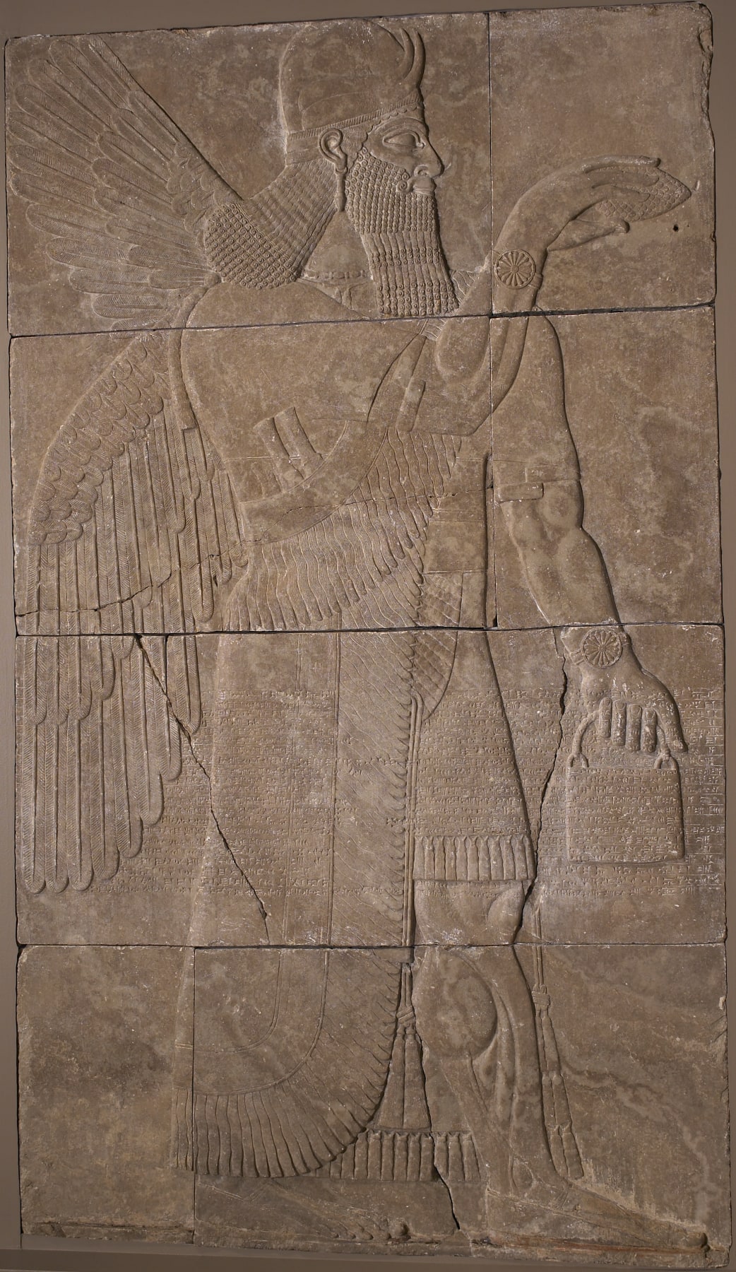 Relief with Winged Genius (Apkallu)