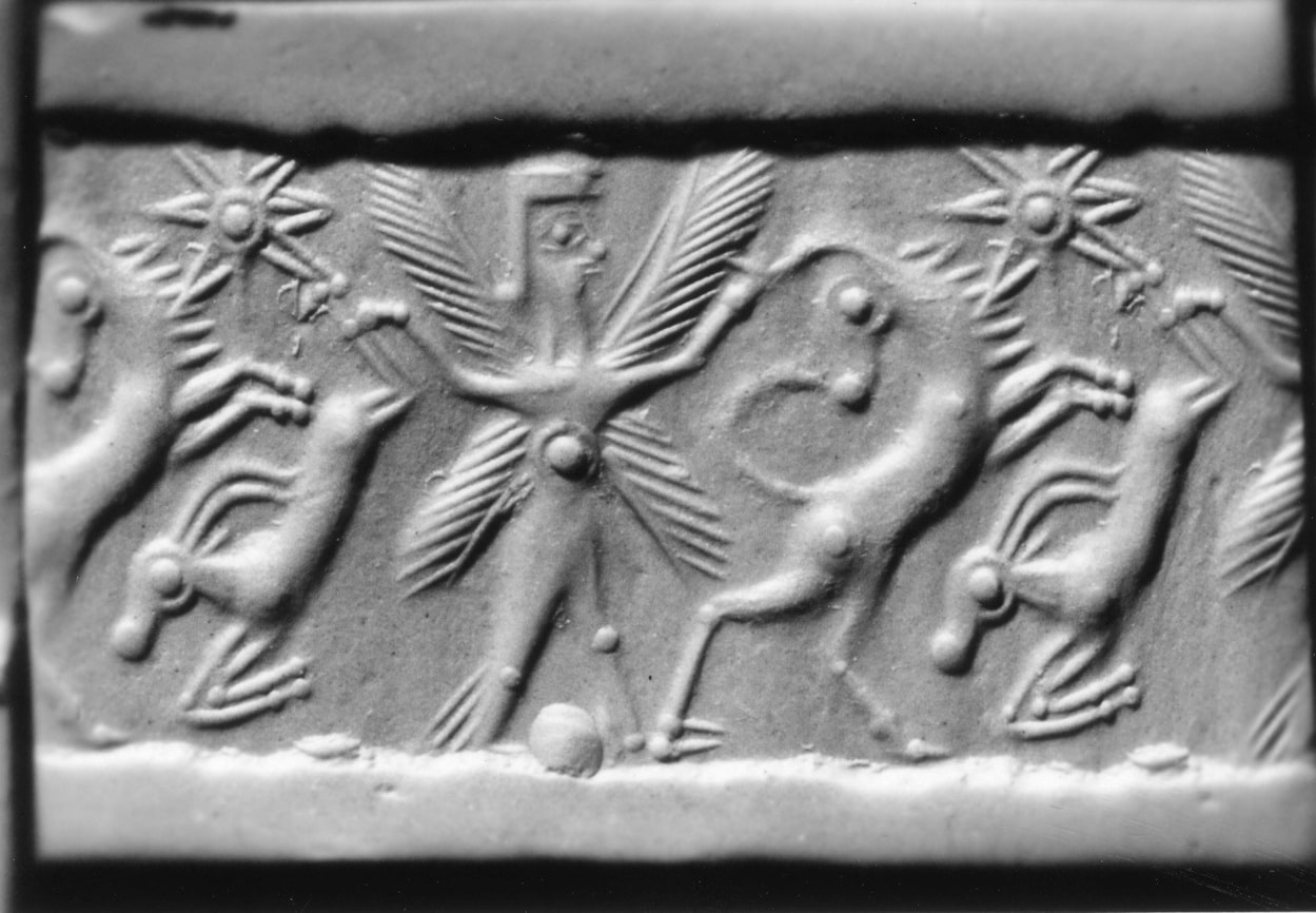 Cylinder Seal with a Contest Scene