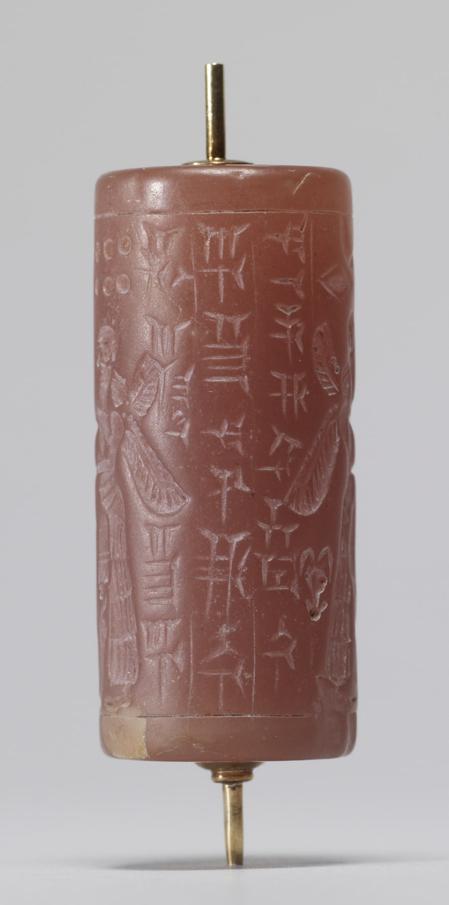 Cylinder Seal with a Cultic Scene