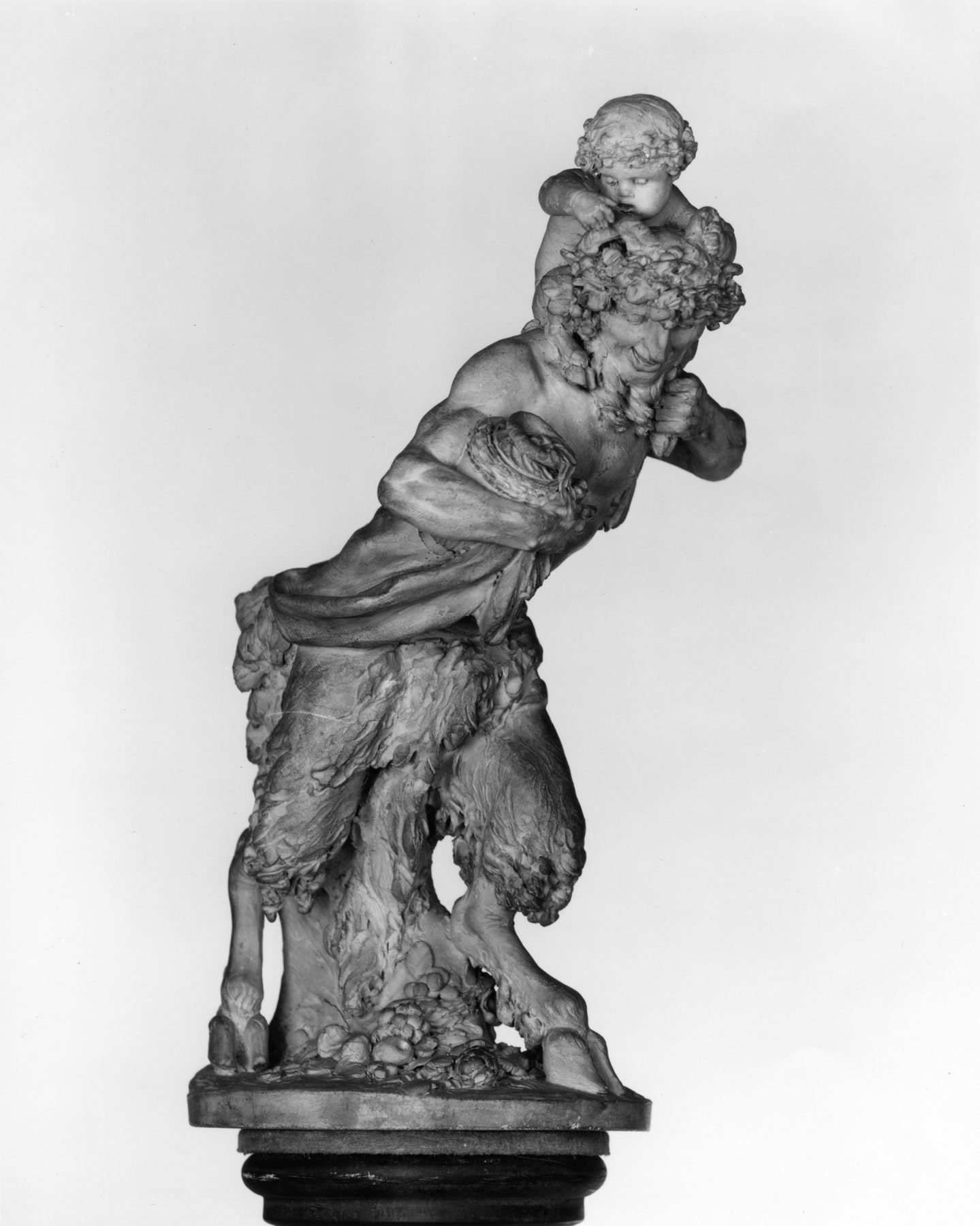 Satyr Carrying a Young Faun
