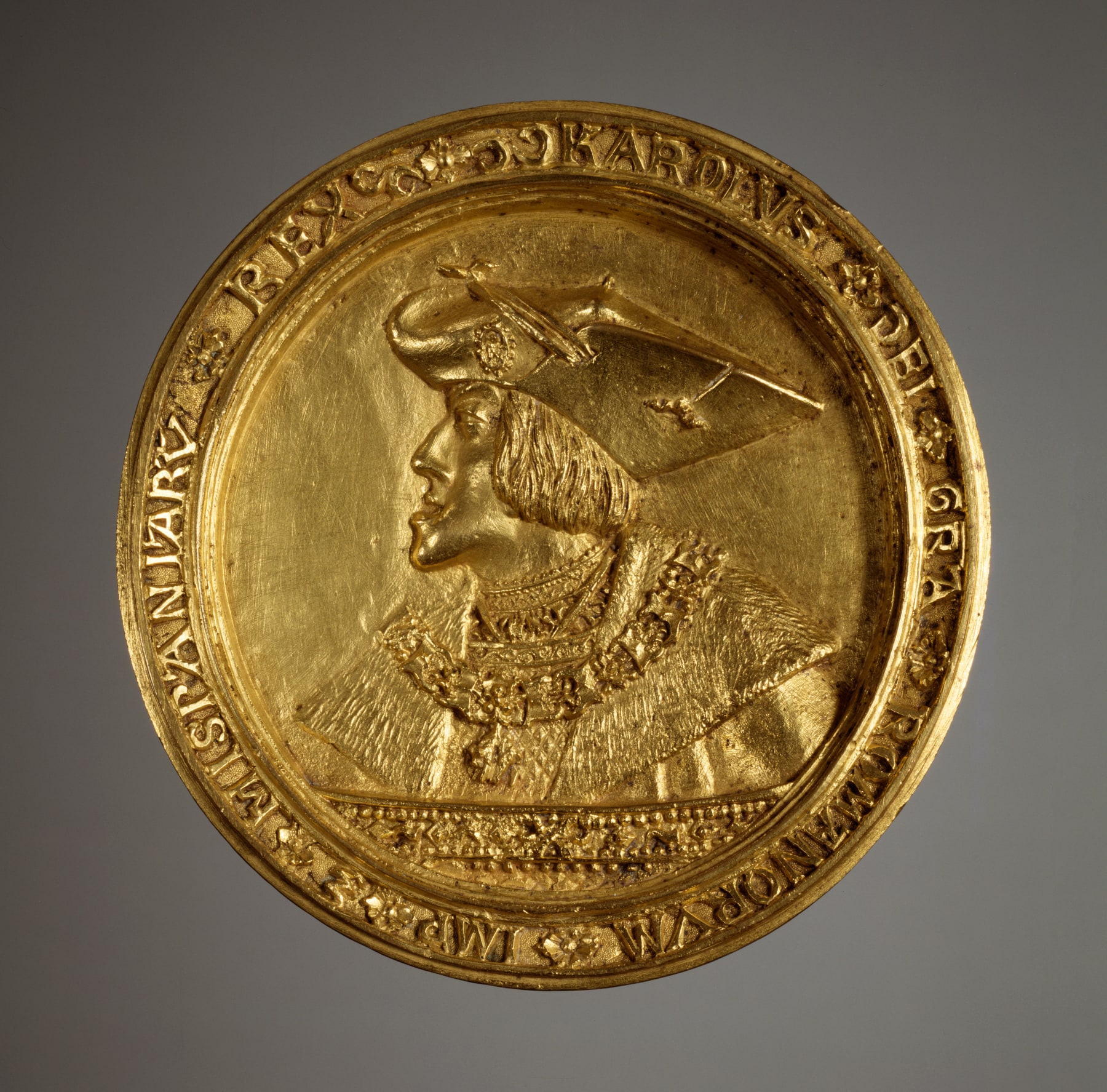Medallion with Portrait of Emperor Charles V