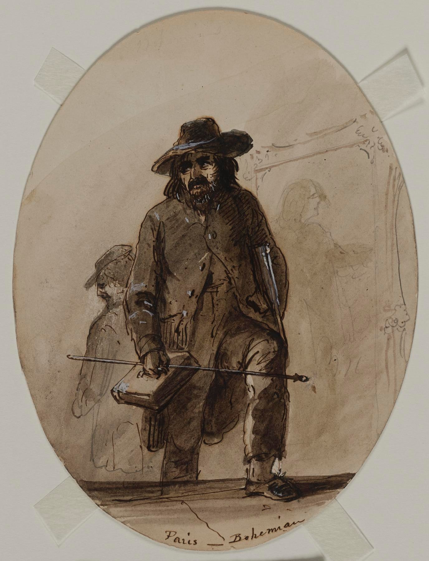 Paris, Bohemian, Embryo Scheffer or Delacroix