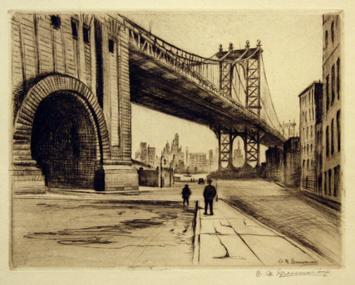 Untitled (beside the Brooklyn Bridge)