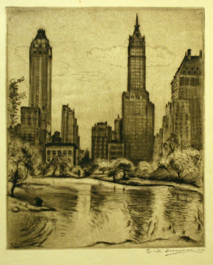 Untitled (Central Park Pond)