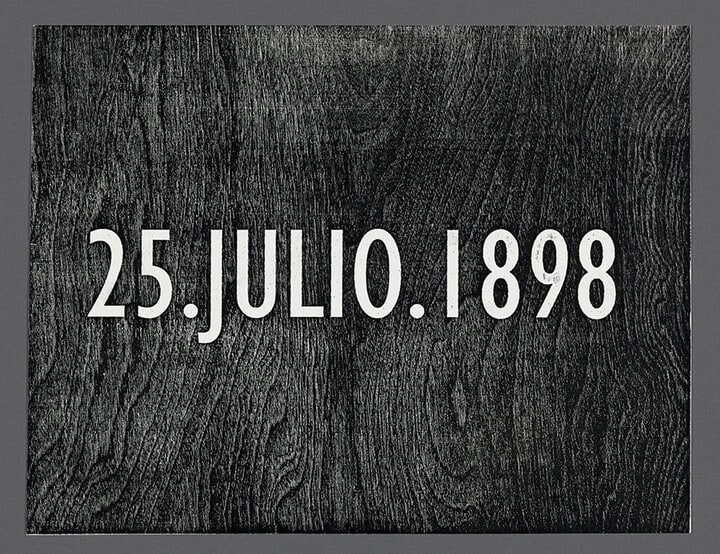 25.Julio.1898 (July 25, 1898) from Malas Impresiones III