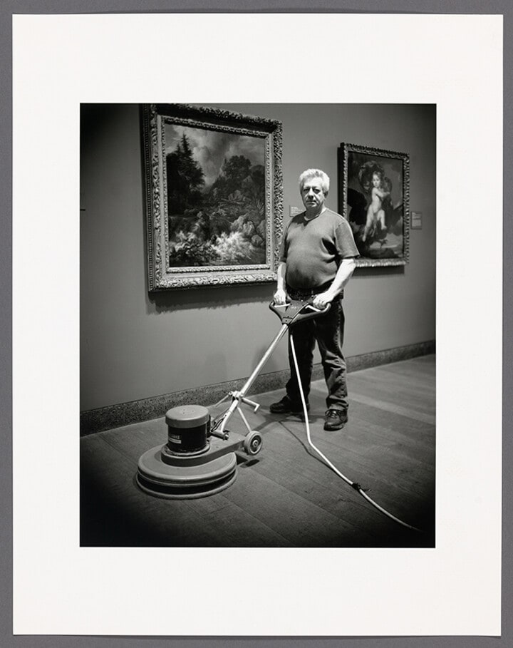 Al Correia, Crew Chief, Custodial from A Moment Collected: Photographs at the Harvard University Art Museum