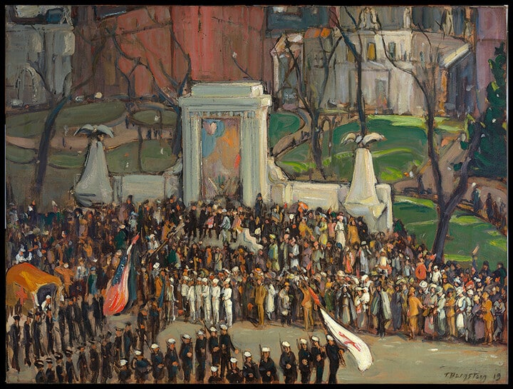 Armistice Day Parade: The Altar of Liberty
