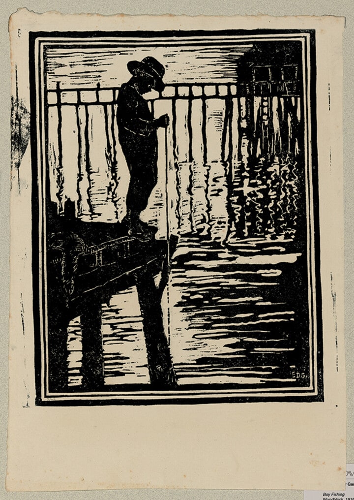 Boy Fishing