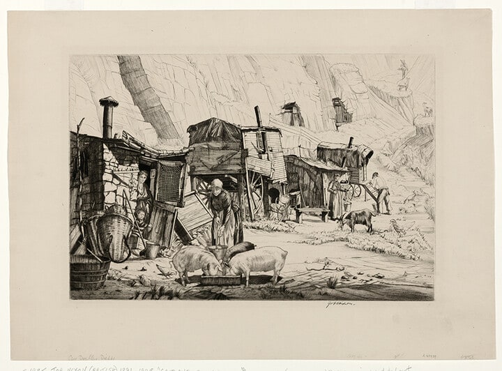 Cave Dwellers at Dieppe