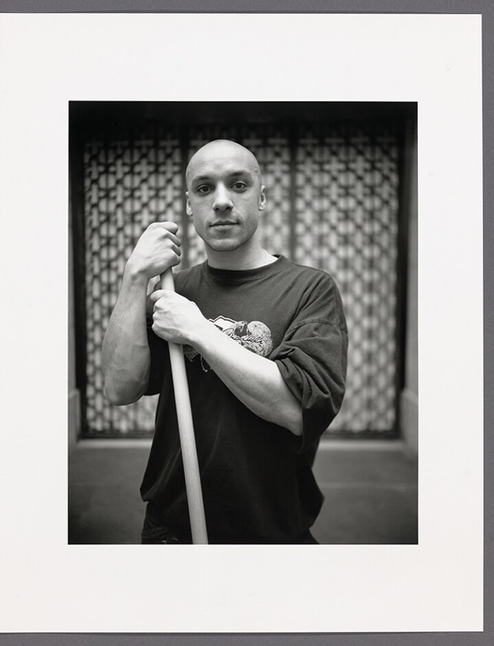 Eddie Casey, Janitor from A Moment Collected: Photographs at the Harvard University Art Museum