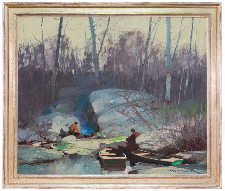 Camp at Bass Rocks