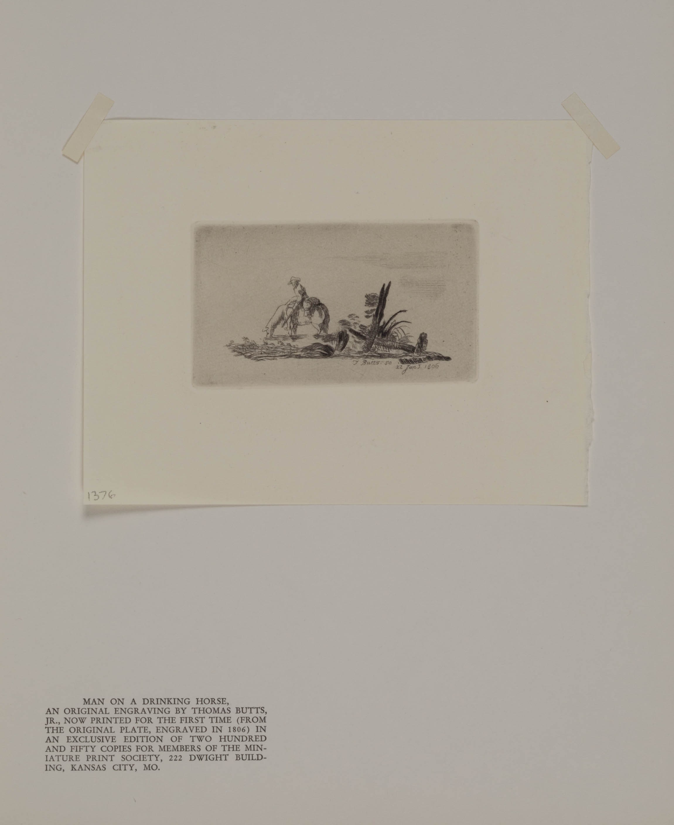 Man on a Drinking Horse