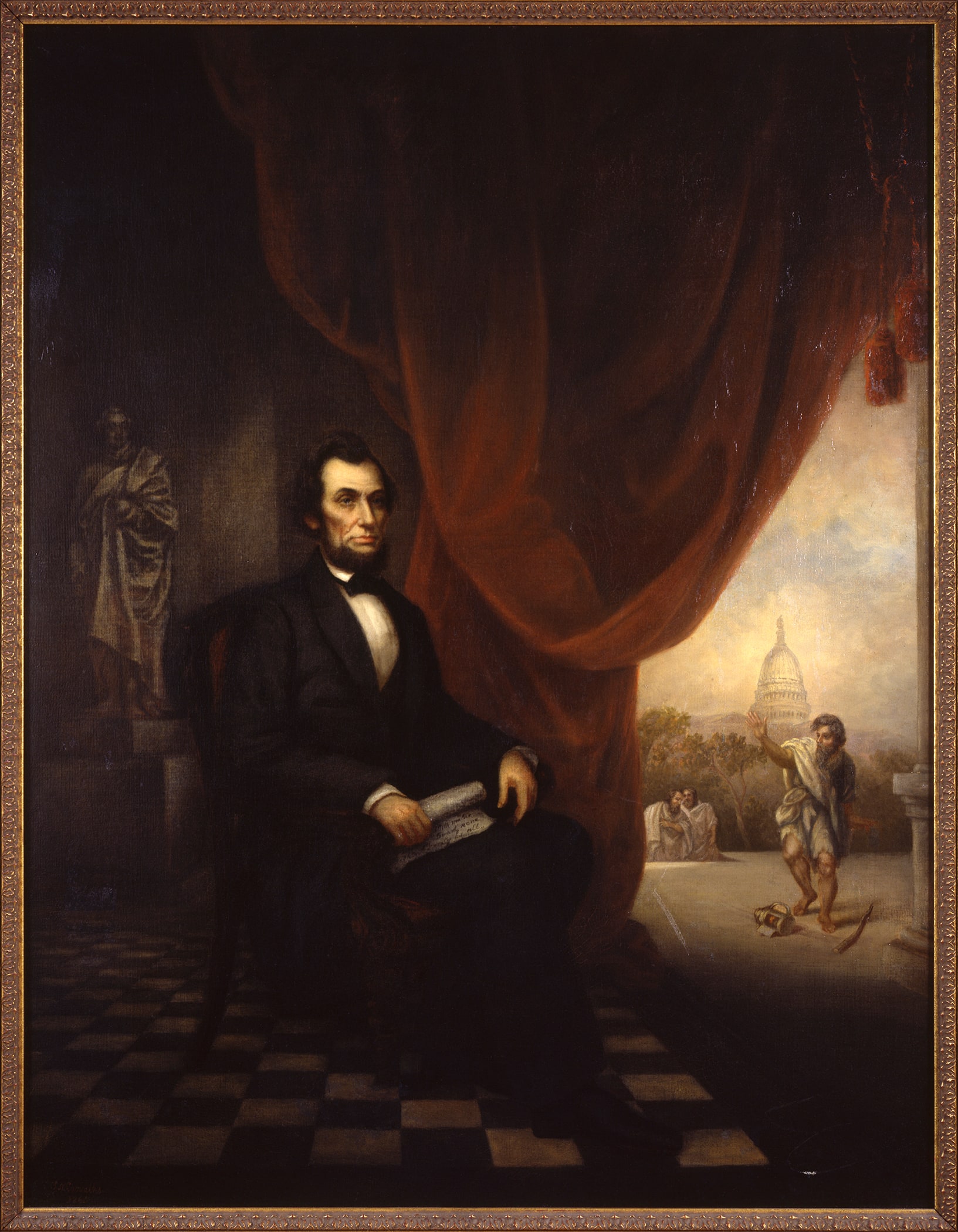 Abraham Lincoln and Diogenes