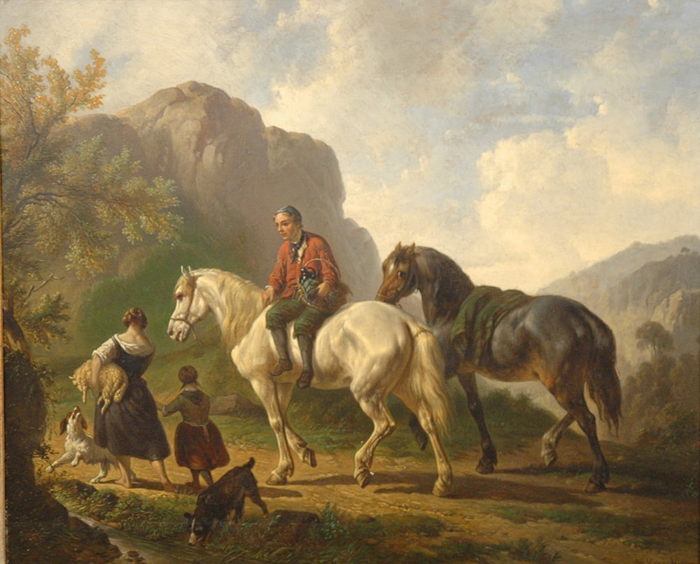 Rocky Landscape with Figures