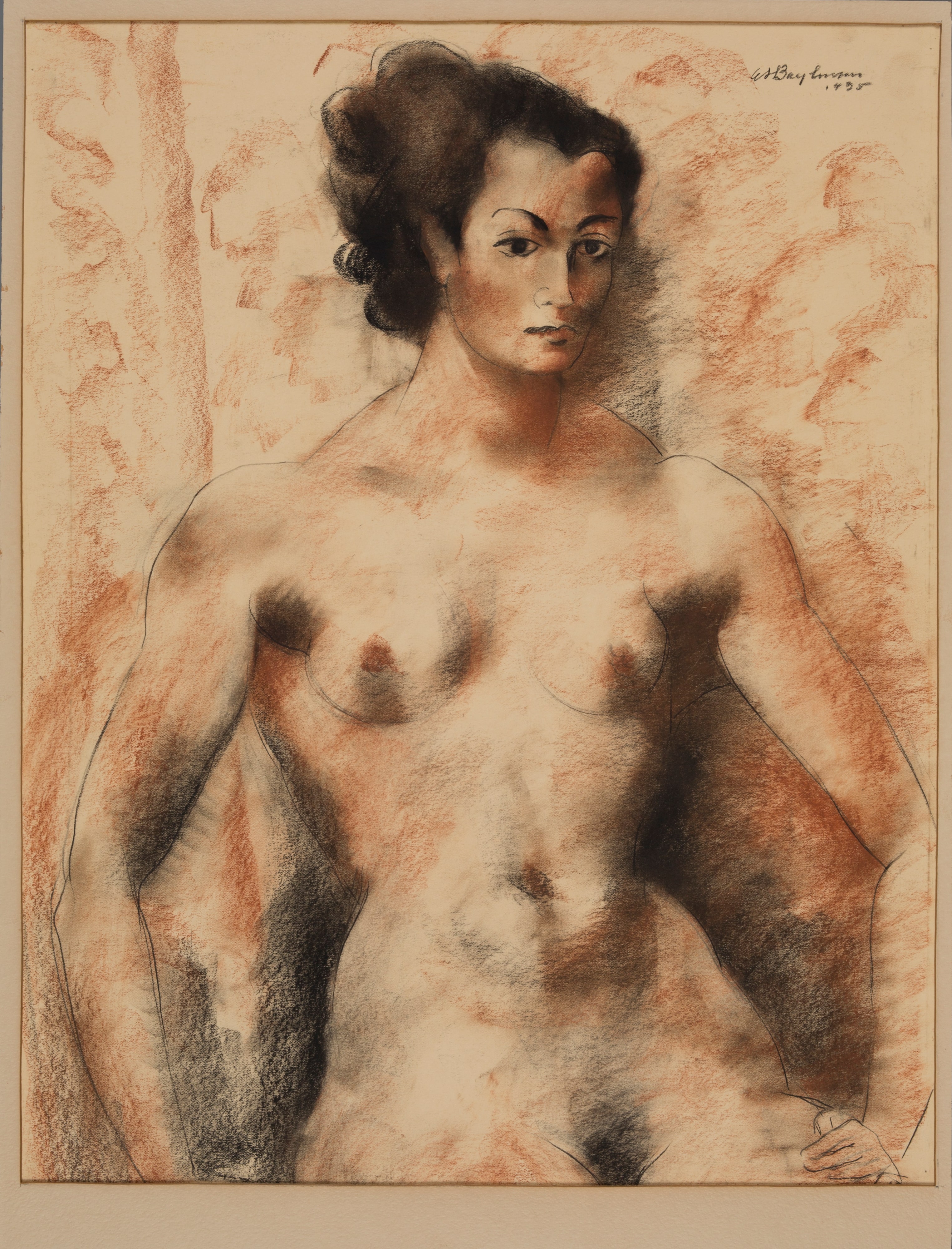 Nude woman