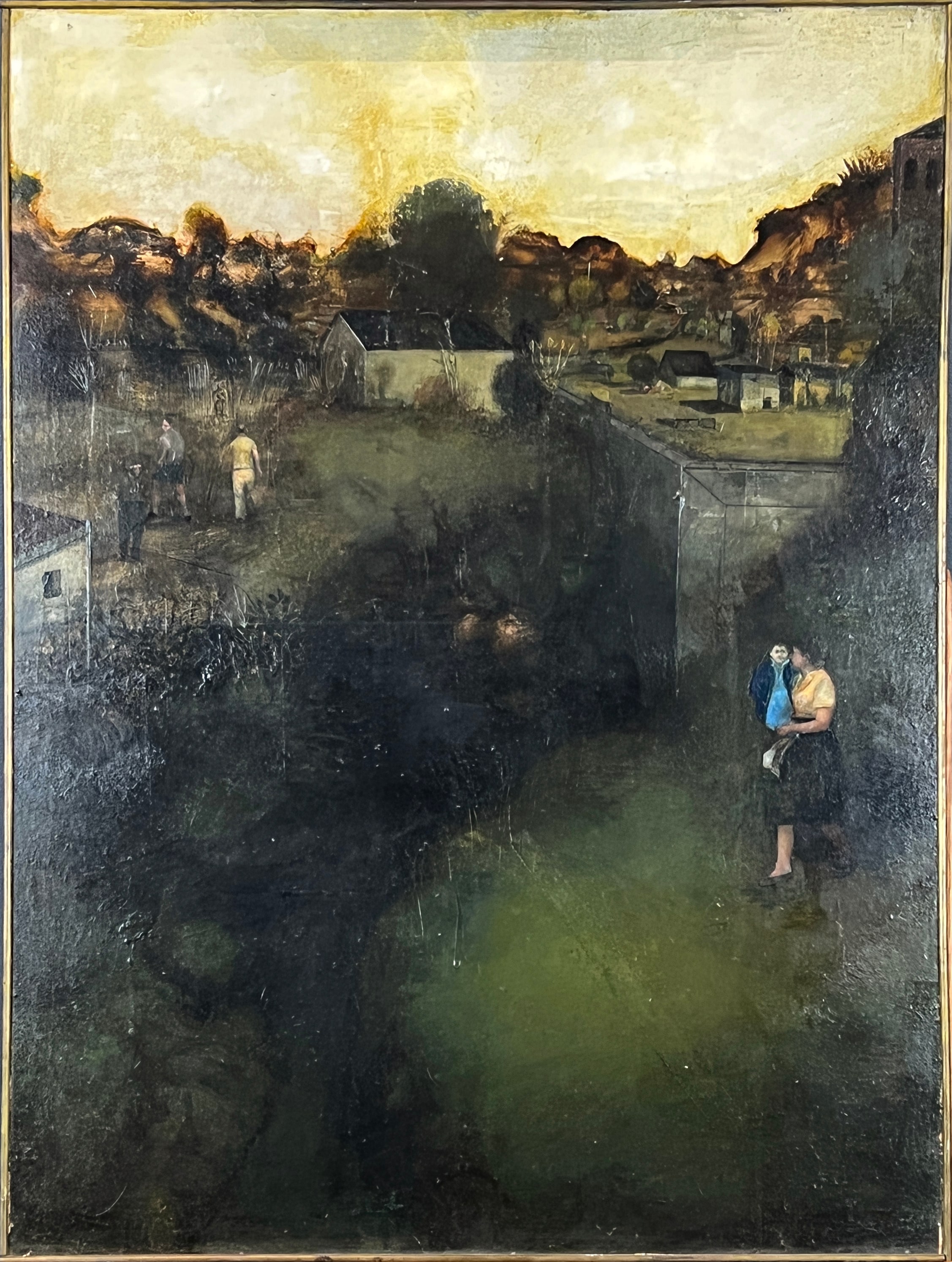 Landscape with Mother and Child