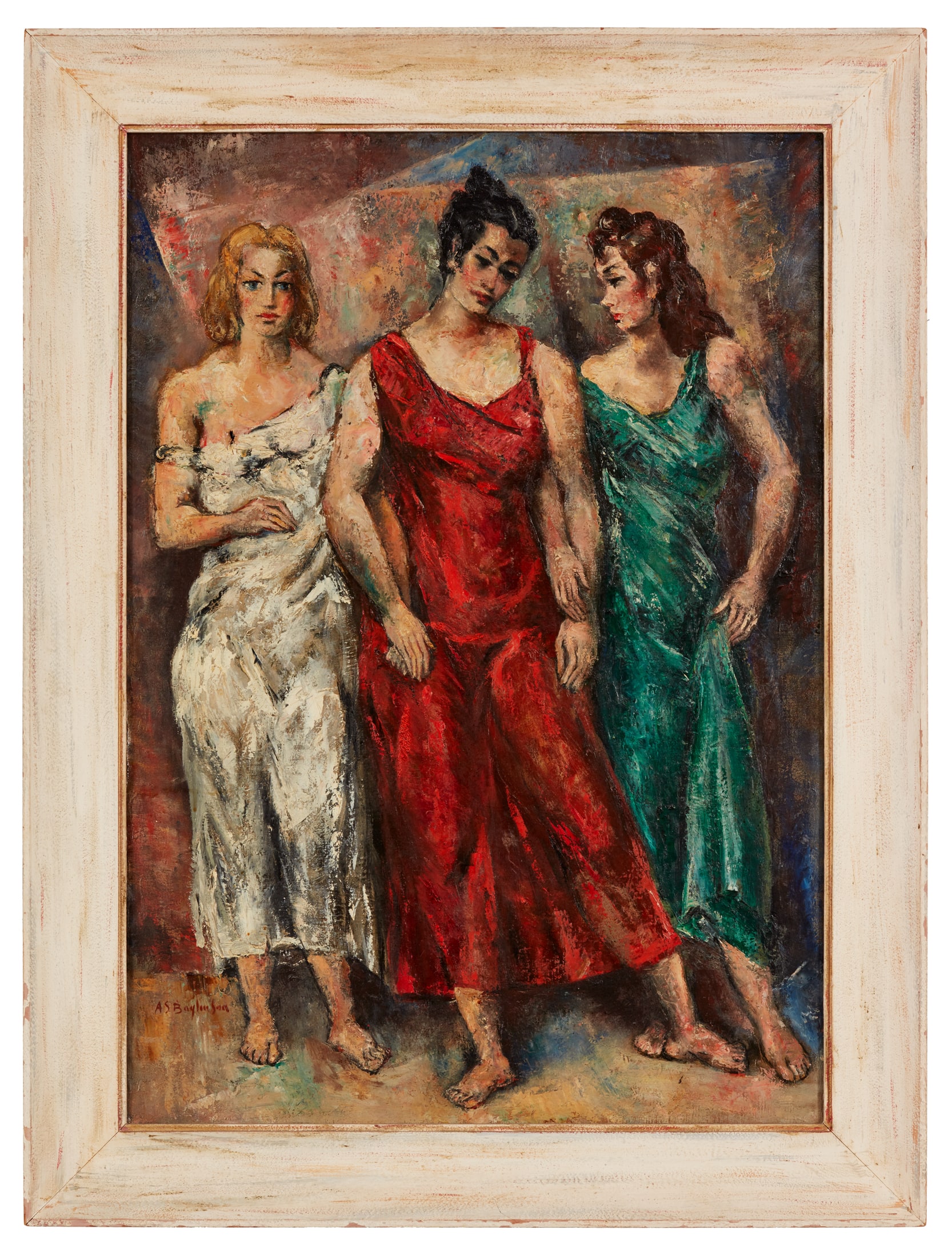 Three Standing Women
