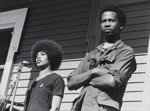 Angela Davis at Oakland Rally for Huey Newton, 1968