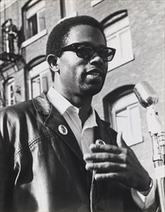 Eldridge Cleaver, Minister of Information for the Party Speaks on Telegraph