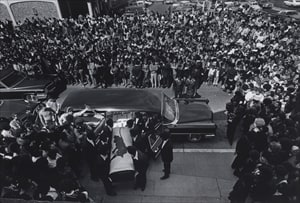 George Jackson’s Coffin is Brought into St. Augustin’s Church in Oakland, September, 1971
