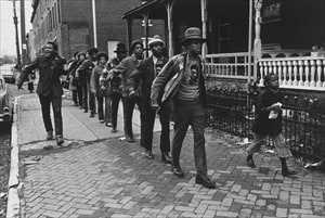 Party Members March in West Philadelphia