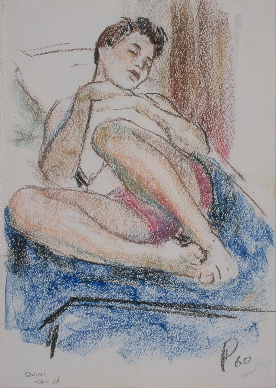 Reclining Young Man