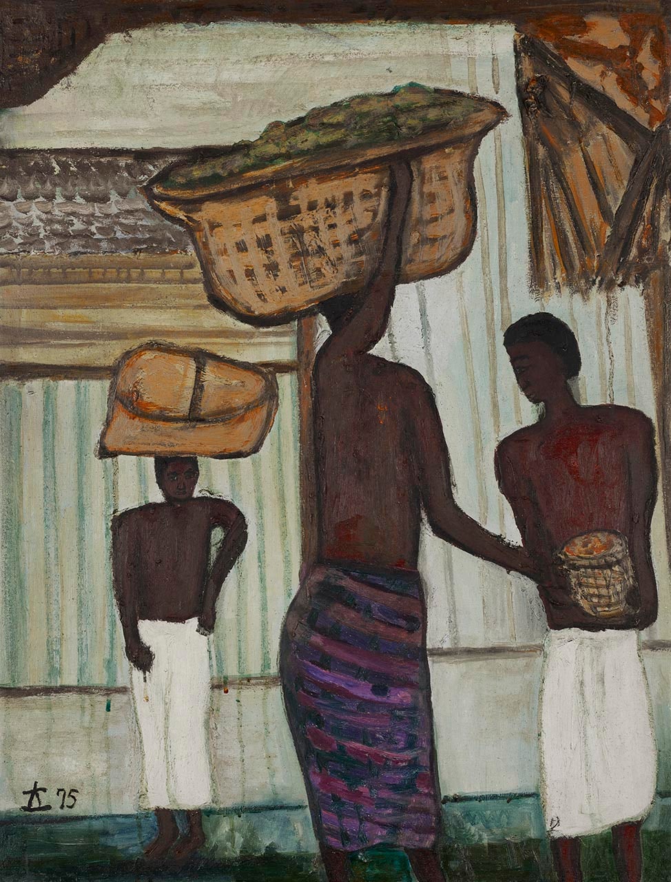 Market Scene, Sri Lanka