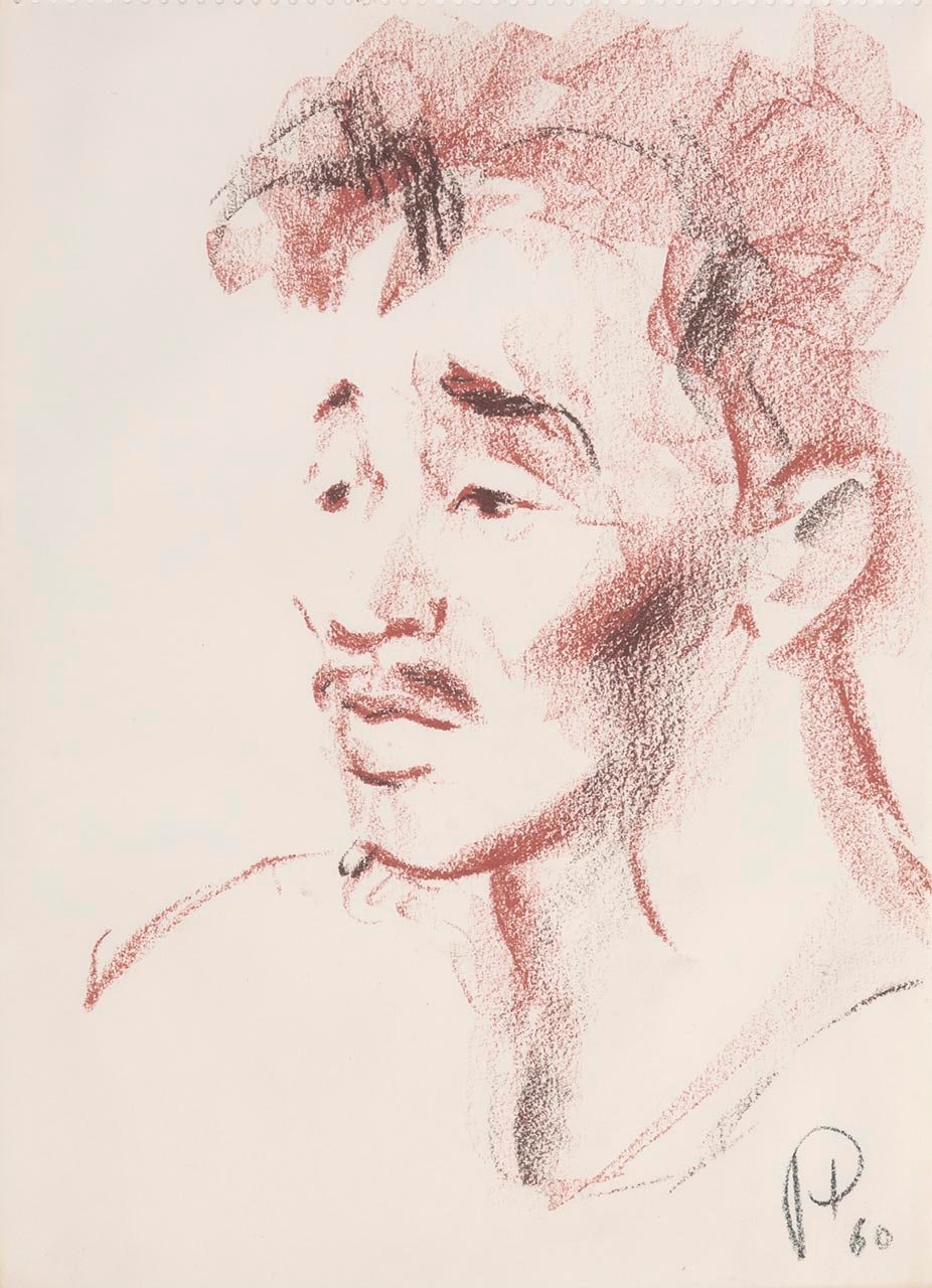 Man with Moustache