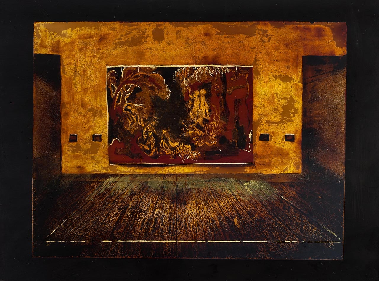 Pro Se (mapping series) - [Nguyen Gia Tri painting in the National Gallery Singapore]