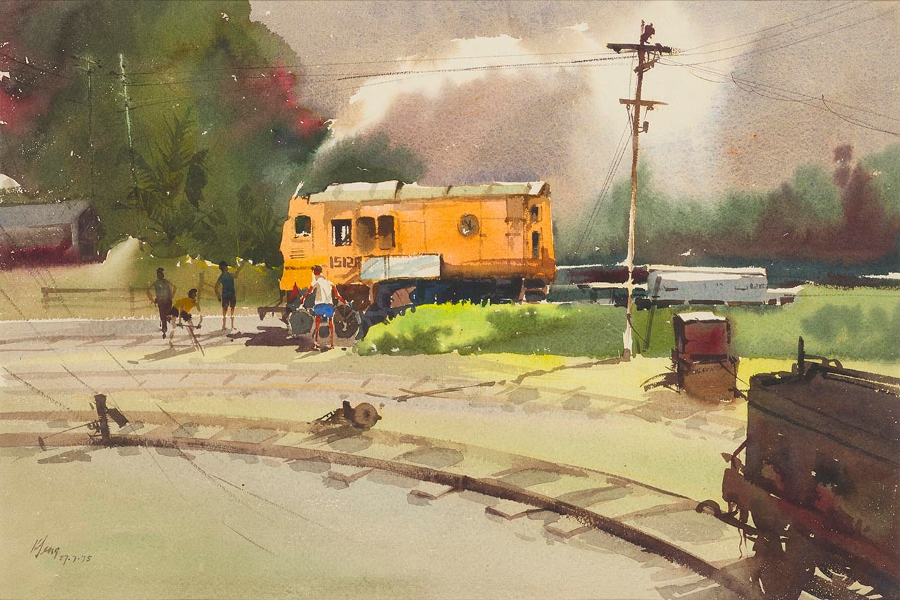 Steam Engine at Keppel Station