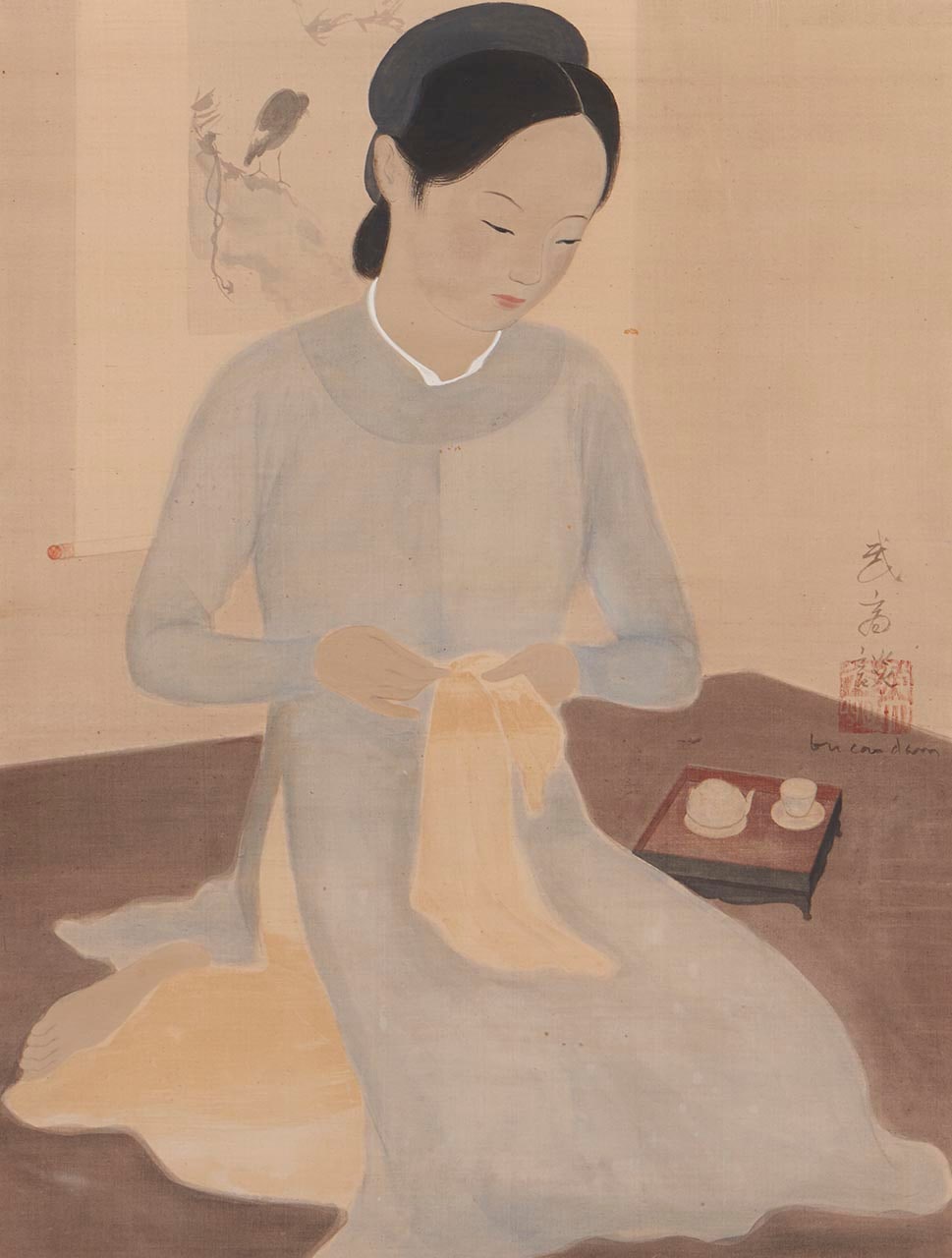 Portrait of a young girl