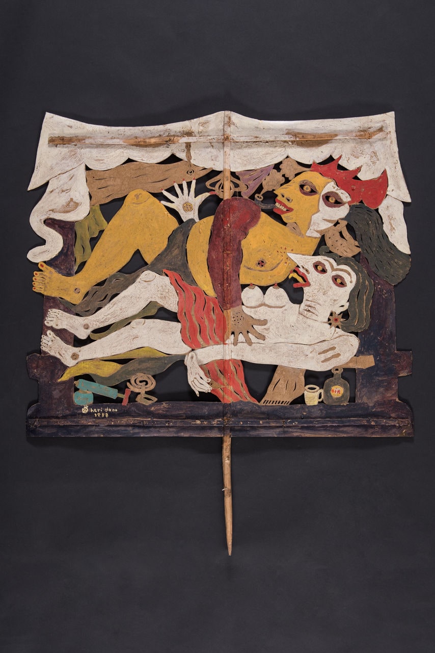 Wayang Puppets - Raja Batak and His Wife Boru Anian