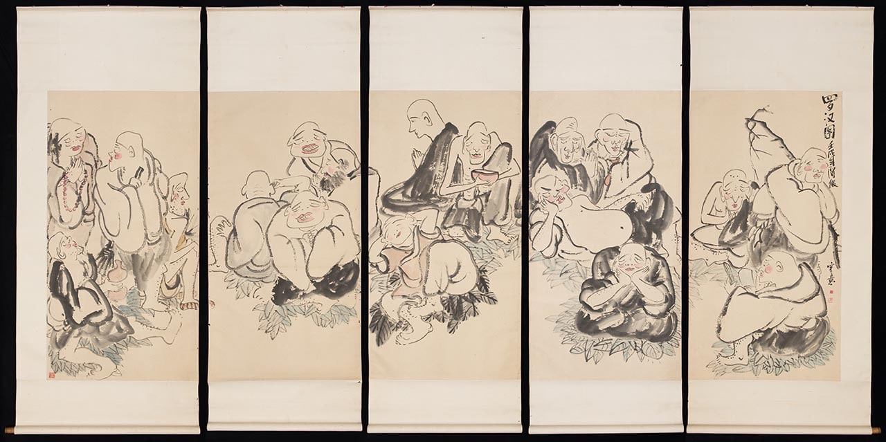 The Eighteen Buddha (十八罗汉)