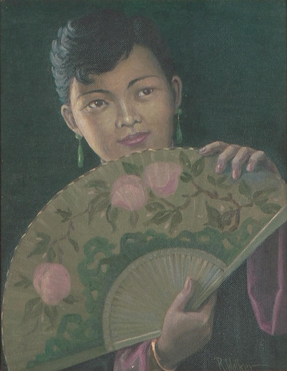 Lady with a Chinese Fan