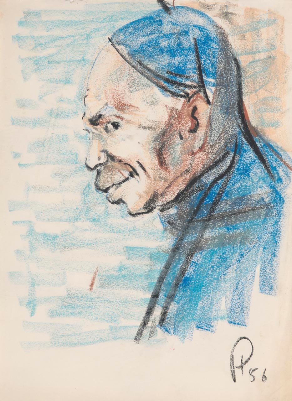 Chinese Man in Blue Cap