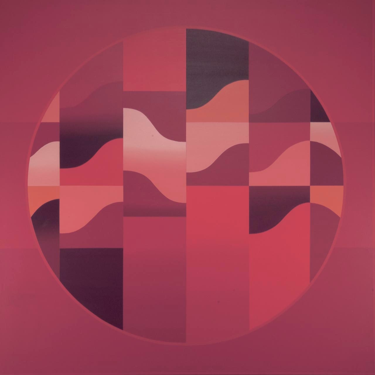 Red Frequency Waves
