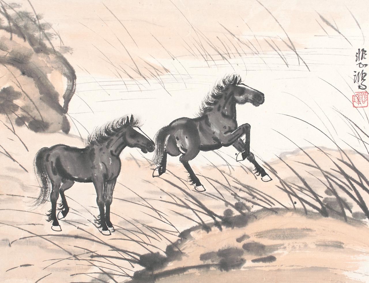 Twin Horses