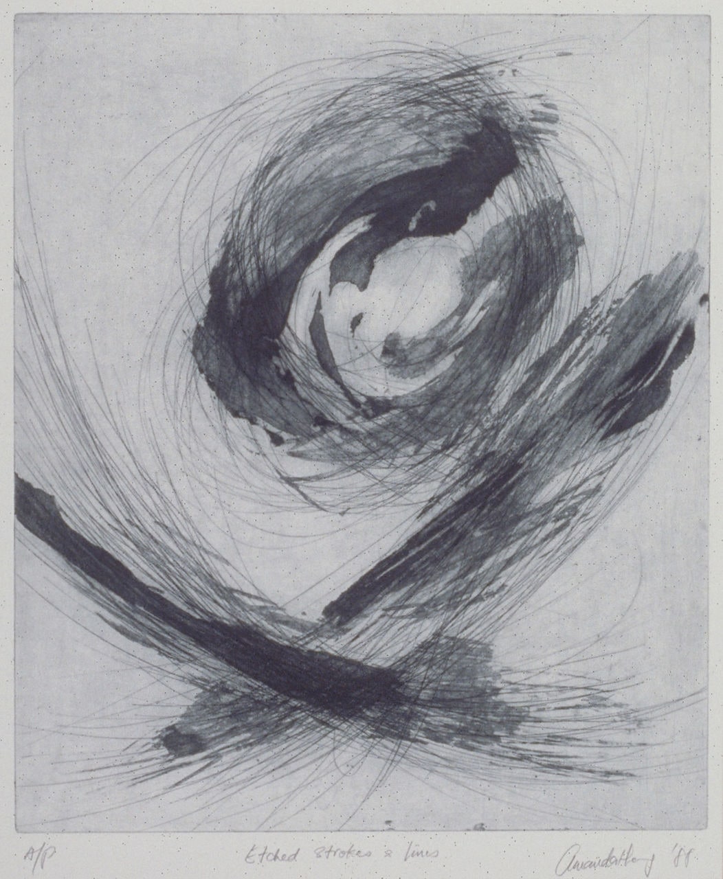 Etched Strokes and Lines (Edition A/P)