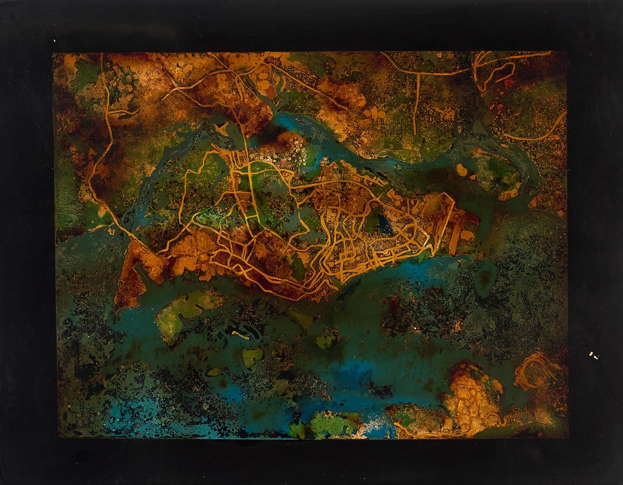 Pro Se (mapping series) - [map of Singapore]