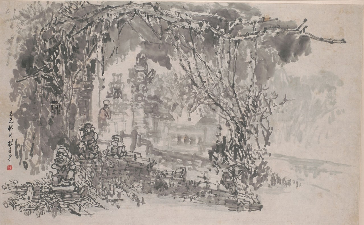 Untitled (Bali Scene)