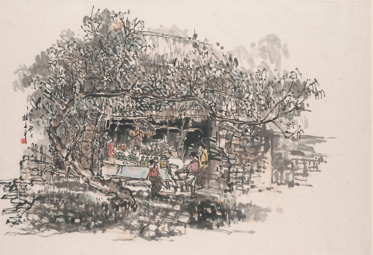 Untitled (Village Vendor)