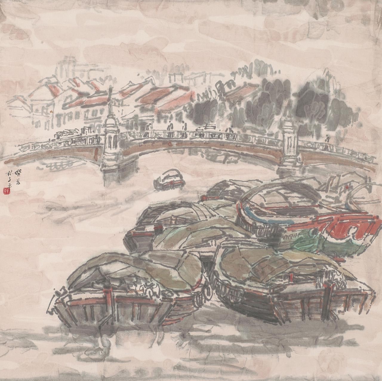 Untitled (Singapore River)