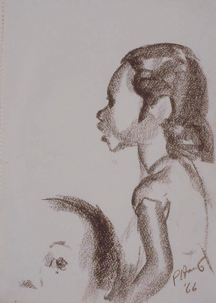 Young Girl with Child