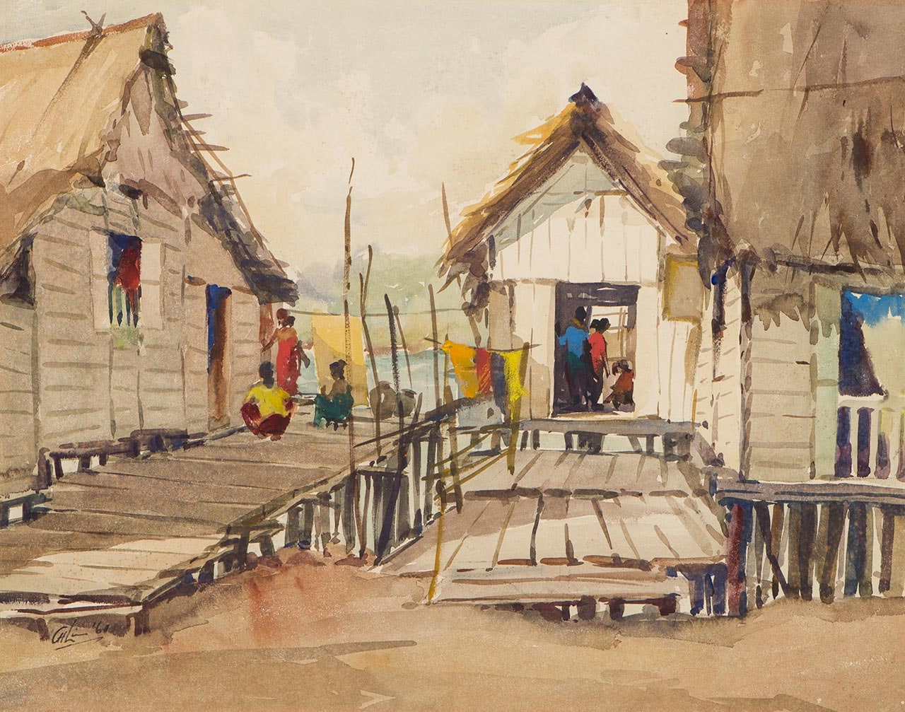 Kampong Scene