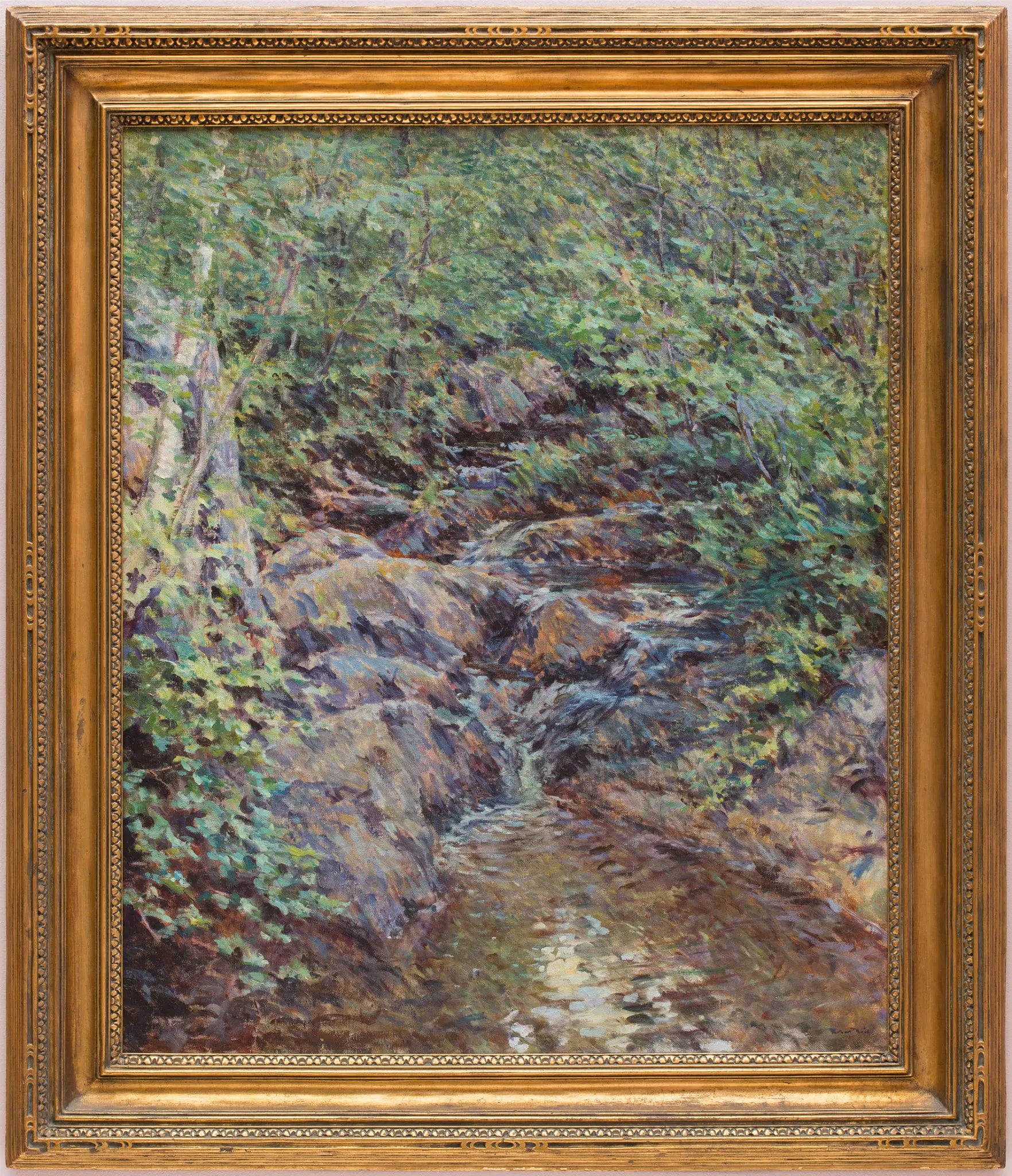 Landscape with Waterfall
